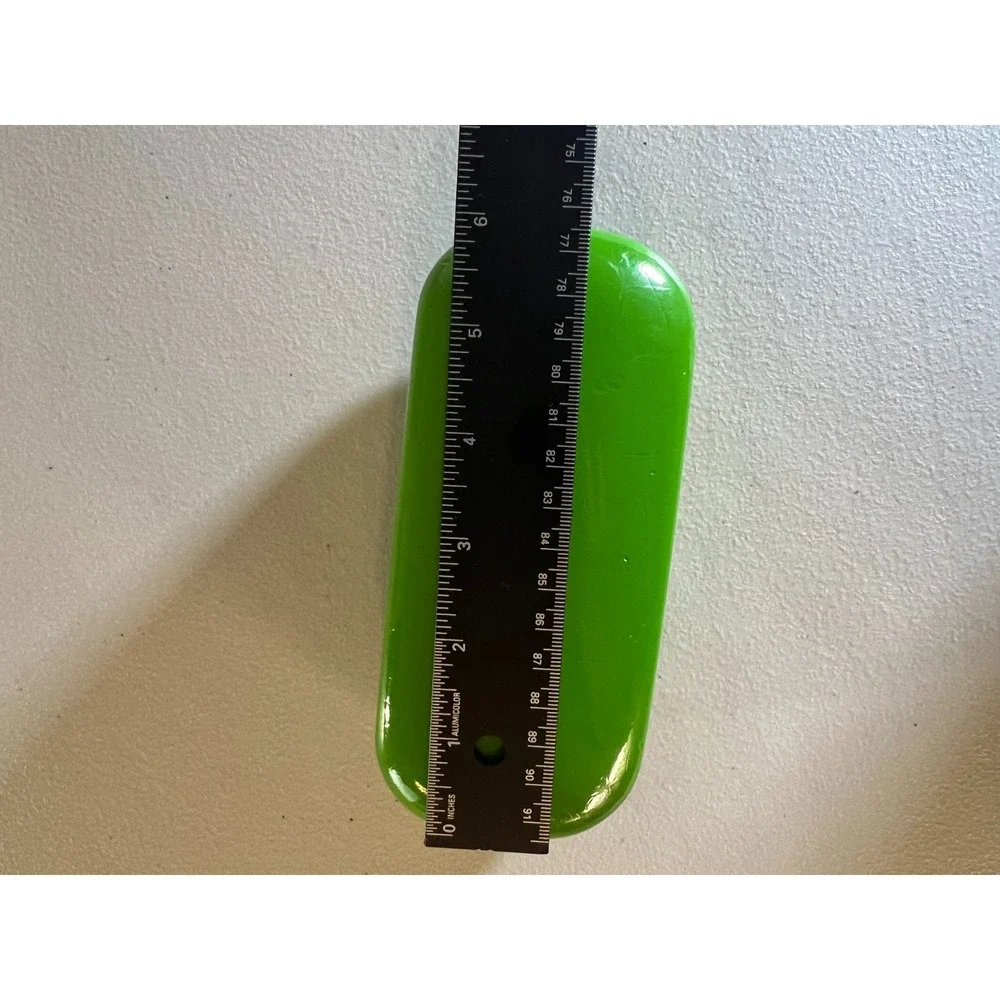 Kate Spade New York Hard Eyeglass Case Green Patent Leather Wink Wink 804014